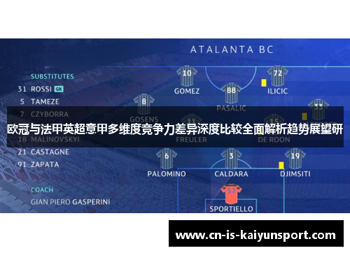 欧冠与法甲英超意甲多维度竞争力差异深度比较全面解析趋势展望研 欧冠与法甲英超意甲多维度竞争力差异深度比较全面解析趋势展望研